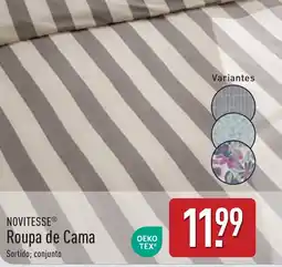 ALDI Novitesse roupa de cama sortido; conjunto promoção