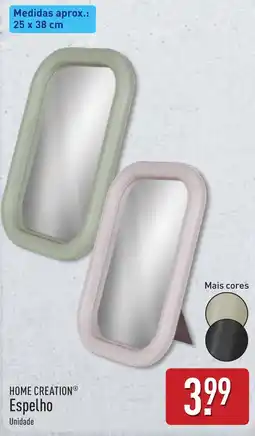 ALDI Home creation espelho promoção