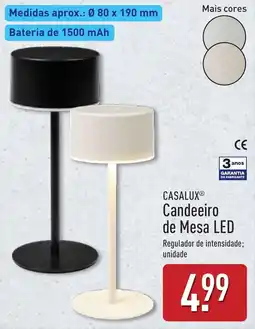 ALDI Candeeiro de Mesa LED promoção