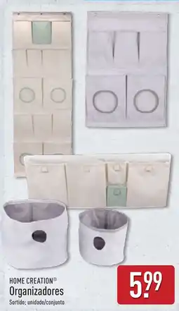 ALDI Home creation® organizadores promoção