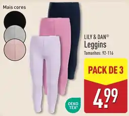 ALDI lily & dan leggins promoção