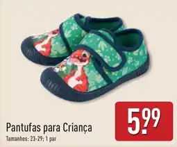 ALDI Pantufas para Criança promoção