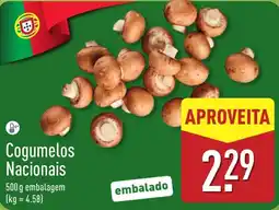ALDI Cogumelos Nacionais promoção