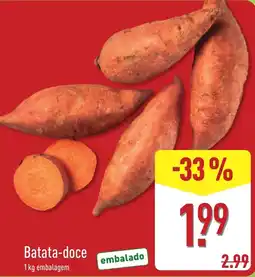 ALDI Batata-doce promoção