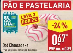 ALDI Dot Cheesecake promoção