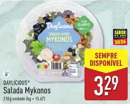 ALDI Daylicious salada mykonos promoção