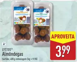 ALDI Lyttos almôndegas promoção
