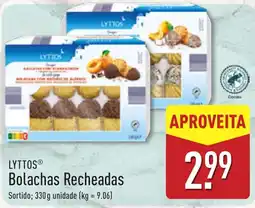 ALDI Lyttos bolachas recheadas promoção