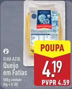ALDI Ilha Azul Queijo em Fatias promoção