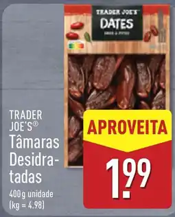 ALDI Trader Joe's tâmaras desidratadas promoção