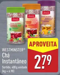 ALDI Westminster Chá Instantâneo promoção