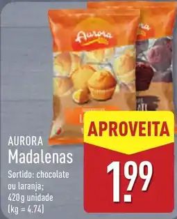 ALDI Aurora madalenas promoção