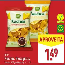ALDI Bio Nachos Biológicos promoção