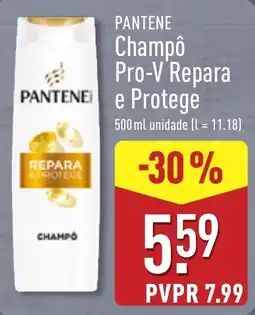 ALDI Pantene champô pro-v repara e protege promoção