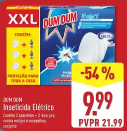 ALDI Dum Dum inseticida elétrico promoção