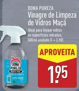 ALDI Dona Pureza Vinagre de Limpeza de Vidros Maçã promoção