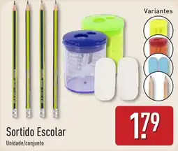 ALDI Sortido Escolar promoção