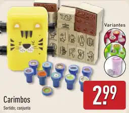 ALDI Carimbos Sortido; conjunto promoção