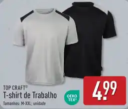 ALDI Top craft t-shirt de trabalho promoção