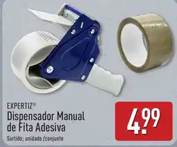 ALDI expertiz dispensador manual de fita adesiva promoção