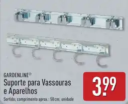 ALDI Gardenline suporte para vassouras e aparelhos promoção
