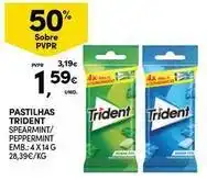 Continente Bom dia Trident - pastilhas promoção