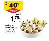 Continente Bom dia Ameijoa vietnamita c/casca congelada promoção