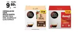 Continente Bom dia Dolce gusto - capsulas de cafe promoção
