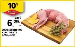 Continente Bom dia Continente - coelho inteiro promoção