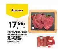 Continente Bom dia Francesinha - bife da de novilho continente promoção