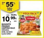 Continente Bom dia Iglo - nuggets frango capitao promoção