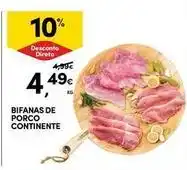 Continente Bom dia Continente - bifanas de porco promoção