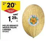 Continente Bom dia Waikiki - melão branco polpa laranja promoção