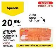 Continente Bom dia Continente - lombos de salmão promoção