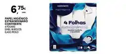 Continente Bom dia Continente - papel higiénico extraordinario promoção