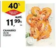 Continente Bom dia Camarão promoção