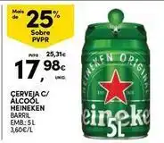 Continente Bom dia Heineken - cerveja c/ alcool promoção