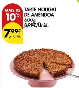 Pingo Doce Tarte nougat de amêndoa promoção
