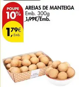 Pingo Doce Areias de manteiga promoção