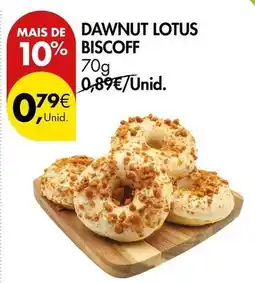 Pingo Doce Lotus - dawnut biscoff promoção