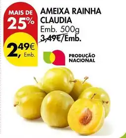 Pingo Doce Nacional - ameixa rainha promoção