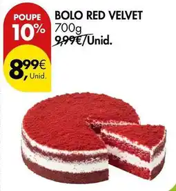 Pingo Doce Bolo red velvet promoção