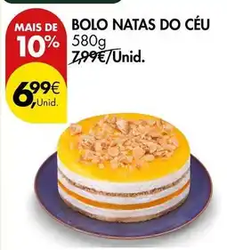 Pingo Doce Bolo natas do ceu promoção