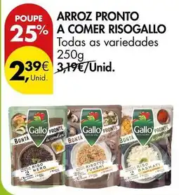 Pingo Doce A+ - arroz pronto a comer promoção