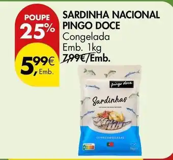 Pingo Doce Pingo doce - sardinha nacional promoção