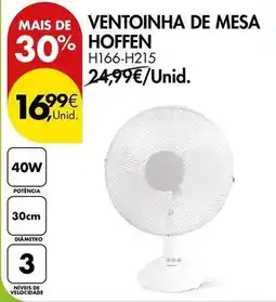 Pingo Doce Hoffen - ventoinha de mesa promoção