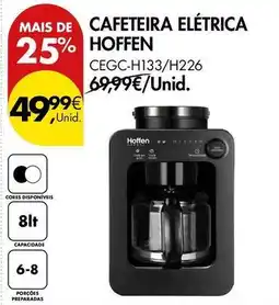 Pingo Doce Hoffen - cafeteira elétrica promoção