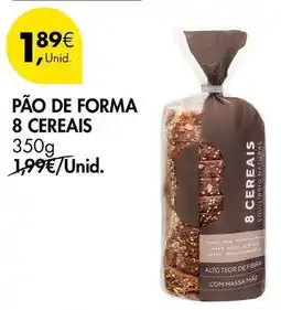 Pingo Doce Forma+ - pão de forma 8 cereais promoção