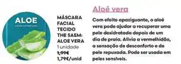 Auchan Máscara facial tecido the saem promoção