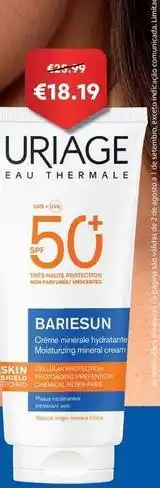 Auchan Eau thermale promoção